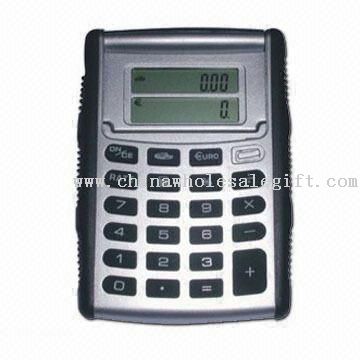 8-cyfrowy kalkulator z przelicznik walut