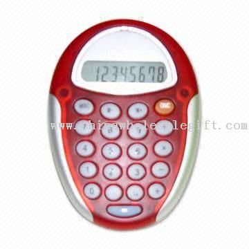 8-cyfrowy kalkulator kieszonkowy z gumowa klawiatura
