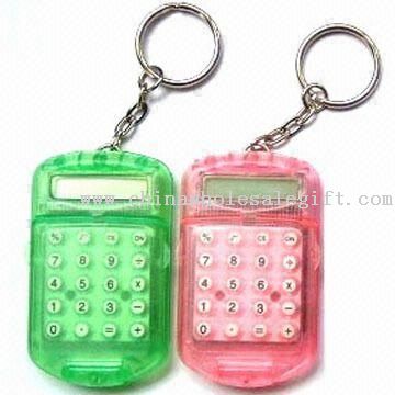 Portable Calculator with Key Chain
