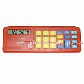 Calculadora de caixa de lápis de oito dígitos