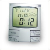 Weather station big LCD display images