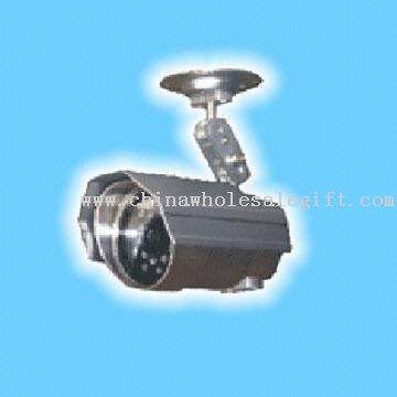 CCTV Color Weatherproof IR Camera with 1/3-inch Sony CCD