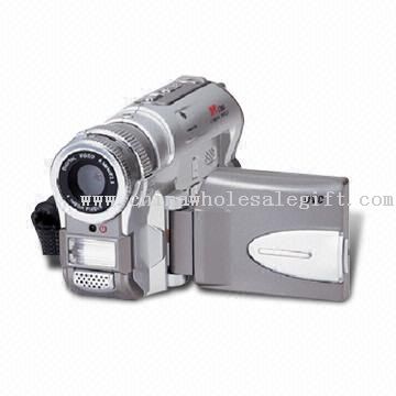 Câmera de vídeo digital com memória externa de SD/MMC