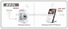 850L 2.4GHz Detect/Alarm Wireless Camera Kit images