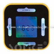 Bureau horloge LCD W/thermomètre images