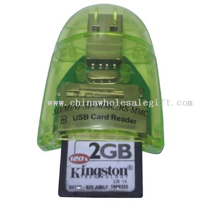 SD/Mini-SD/MMC/RS-MMC Card Reader