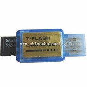 USB 2,0 T-opblussen Card Reader images