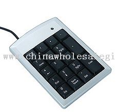 Mini digital tastatur hos 18 nøgler