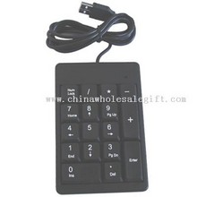 USB numeric keyboard with 17 keys images