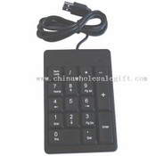 Teclado numérico USB com 17 chaves images