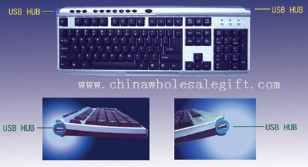 Teclado USB HUB