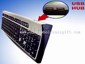 MultiMedia Keyboard with USB HUB small picture