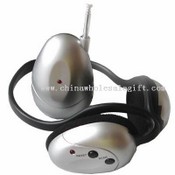 Headphone nirkabel dengan penerima FM Radio images