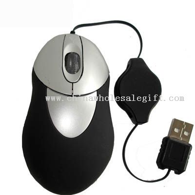 Retractable Mini Notebook Mouse