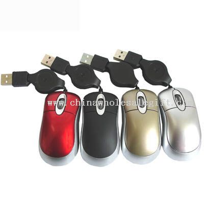 Mini Retractable Notebook Mouse