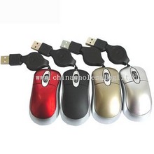 Mini Retractable Notebook Mouse images