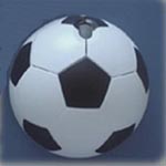 Fodbold figur trådløs optisk mus