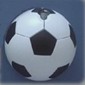 Fotboll form trådlös optisk mus small picture