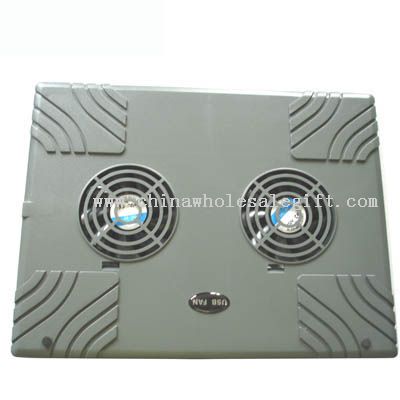 Cooler Pad with 2 fans in Plastick