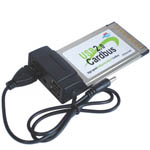 Flere porter USB 2.0 Cardbus