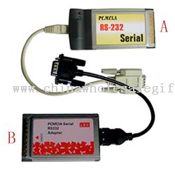 PCMCIA RS232 karty magistrali