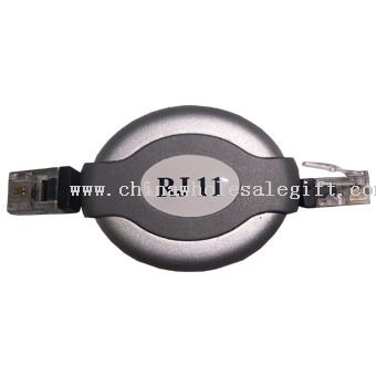 RJ11 to RJ11 Retractable cable