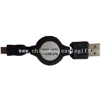 Retractable USB on mini-USB 5 PM