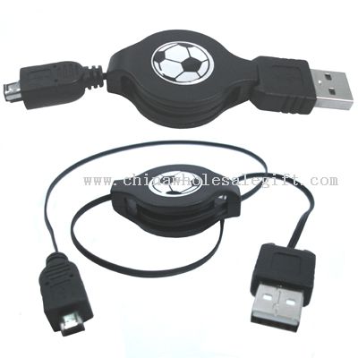 AM a Mini USB de 4 espigas por cable
