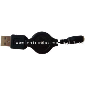 USB løftbare oplader kabel