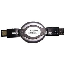 FireWire 1394 6P / M to 6P / M Retractable Cable images