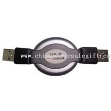 USB AM a AM cable retráctil images