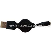 Cable cargador USB retráctil images