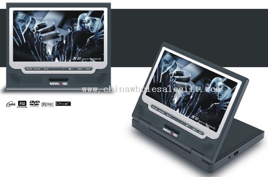 Portable DVD player dengan dipisahkan 8inches layar LCD TFT
