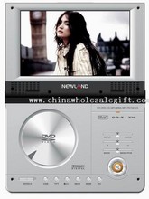 Portable DVD / DivX Player avec le DVB-T et Tuner TV analogique images