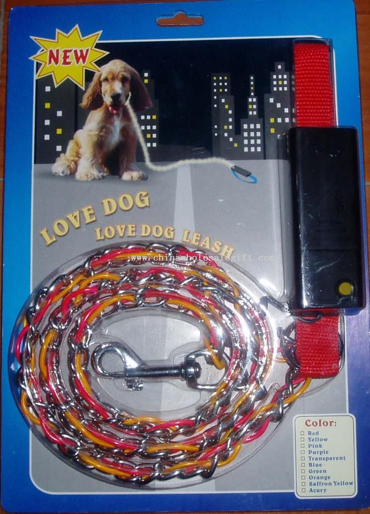 EL luminescent dog leash