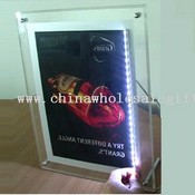 Ultra Thin Crystal Light Box con LED Strip images