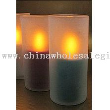 led candles with holder