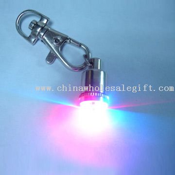 Flashing Light LED Keychain