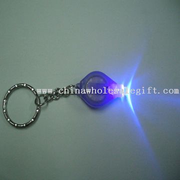Mini LED fény kulcstartó