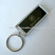 Tag de porta-chaves com logotipo Flash images