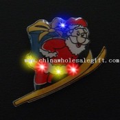Skating Santa Claus Flasher images