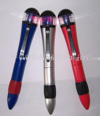 LED logo pen with message