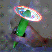 Flashing stylo avec Fan images