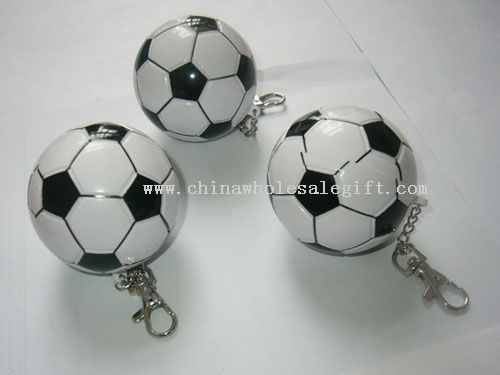Berkedip Soccerball dengan gantungan kunci