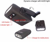 Dinamo charger dengan 4 LED senter images