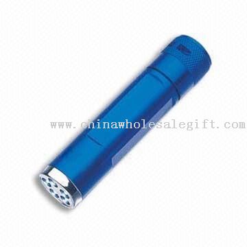 5-LED Flashlight with On/Off Bottom Button Control
