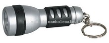 Rubber flashlight with keychain images