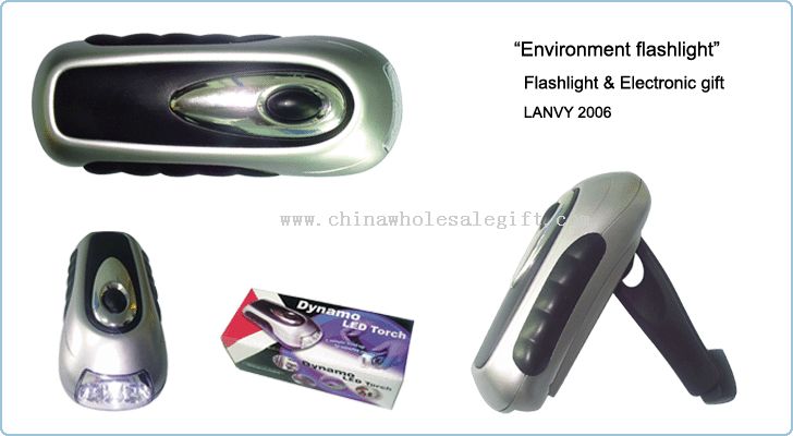 Wind-up-LED-Taschenlampe