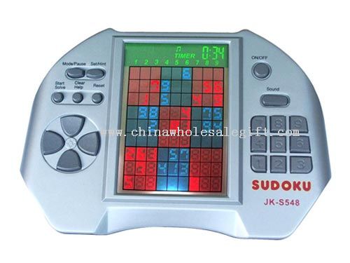 Sudoku színes képernyő
