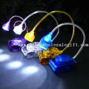 Mini Clip-on LED Book Light with Flexible Stem